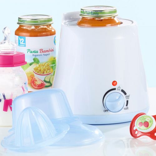  Cybaby Flaschenwarmer: Flaschen- und Babykostwarmer mit Saftpresse (Babyflaschenwarmer)