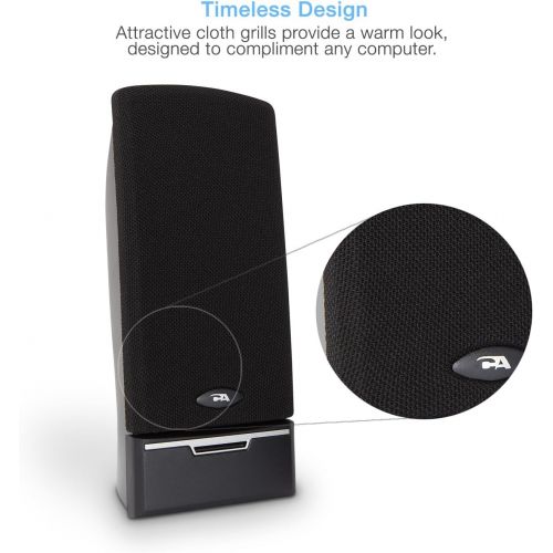  [아마존베스트]Cyber Acoustics CA-2014 multimedia desktop computer speakers