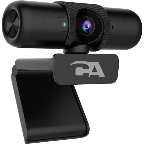  Cyber Acoustics CA Essential Webcam 1080HD-AF ? USB Webcam with Microphone for Desktop or Notebooks, 1080p Webcam, HD Auto-Focus and Light Correction, Omni-Directional Microphone (WC-2000)