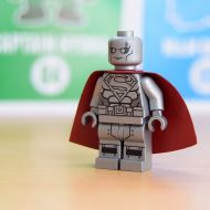 /CyberCandyETSY Custom LEGO Minifigure || Steel from DCs Superman