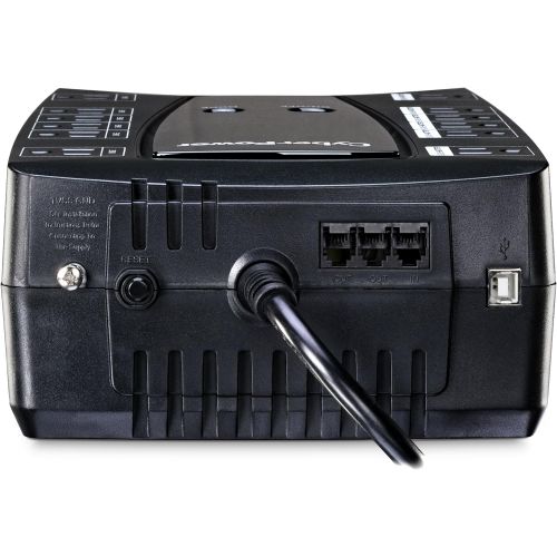  [아마존핫딜][아마존 핫딜] CyberPower AVRG900LCD Intelligent LCD UPS System, 900VA/480W, 12 Outlets, AVR, Compact