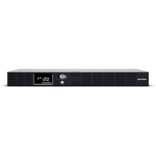  CyberPower OR700LCDRM1U Smart App LCD UPS System, 700VA400W, 6 Outlets, AVR, 1U Rackmount