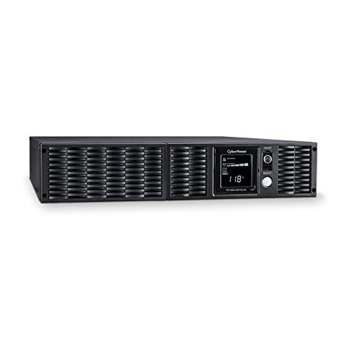  CyberPower PR1500LCDRTXL2U Smart App Sinewave UPS System, 1500VA1500W, 8 Outlets, AVR, 2U RackTower