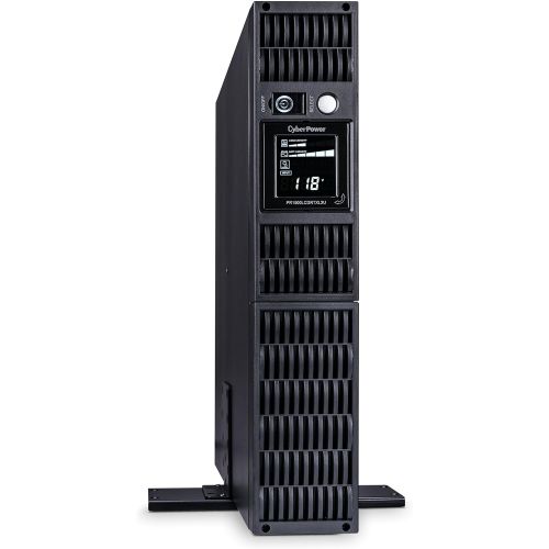  CyberPower PR1500LCDRTXL2U Smart App Sinewave UPS System, 1500VA1500W, 8 Outlets, AVR, 2U RackTower