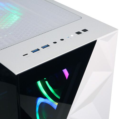  CyberPowerPC Gamer Supreme Liquid Cool SLC10220CPGV10 Desktop Computer (White)