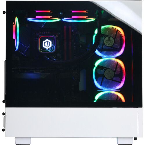  CyberPowerPC Gamer Supreme Liquid Cool SLCAI6200CPG Desktop Computer (White)