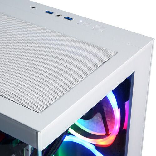  CyberPowerPC Gamer Supreme Liquid Cool SLC10780CPGV5 Desktop Computer (White)