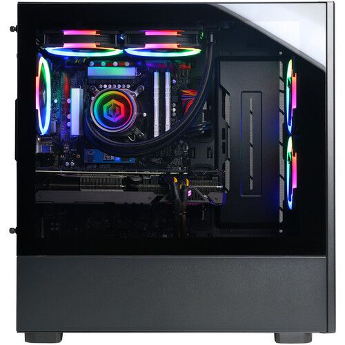  CyberPowerPC Gamer Supreme Liquid Cool SLC10840CPGV3 Desktop Computer (Black)