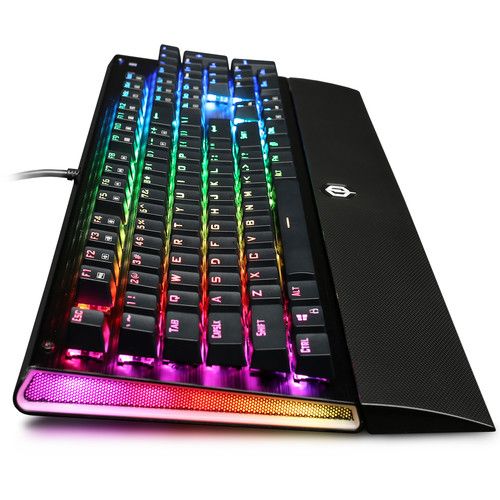  CyberPowerPC Skorpion K2 RGB Mechanical Gaming Keyboard (Kontact Brown)