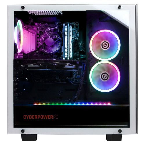  CyberpowerPC CYBERPOWERPC Gamer Xtreme GXi11160CPG Gaming PC (Intel i7-9700K 3.6GHz, 16GB DDR4, NVIDIA GeForce RTX 2080 Ti 11GB, 240GB SSD, 2TB HDD, WiFi & Win 10 Home) White