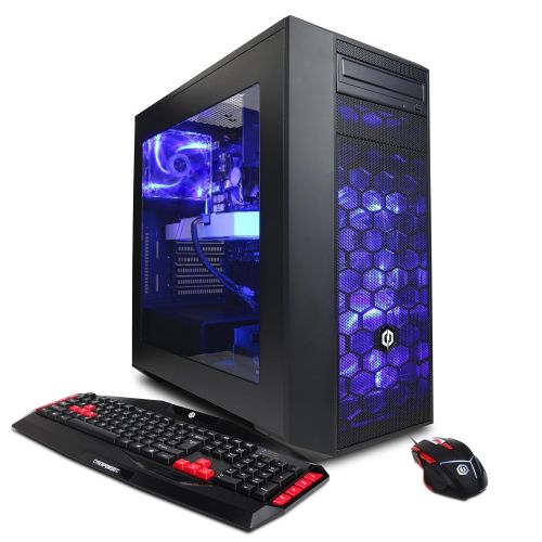  CyberpowerPC CYBERPOWERPC Gamer Ultra GUA590 wAMD FX-8320 3.5GHz CPU, 16GB DDR3, NVIDIA GTX 1060 6GB, 1TB HDD, 120GB SSD, 24X DVD+-RW & Win 10 Home 64-Bit