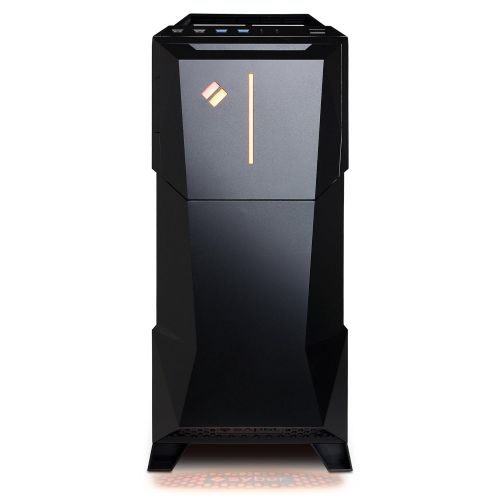  CyberpowerPC CYBERPOWERPC Syber M SMVR120LQ Desktop Gaming PC (Intel i5-7400 3.0GHz, AMD RX 480 8GB, 8GB DDR4 RAM, 1TB 7200RPM HDD, Win 10 Home), Black