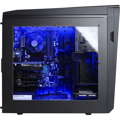  CyberpowerPC CYBERPOWERPC Gamer Xtreme VR GXiVR2600A Desktop Gaming PC (Intel i7-7700 3.6GHz, NVIDIA GTX 1070 8GB, 16GB DDR4 RAM, 2TB 7200RPM HDD, Win 10 Home), Black