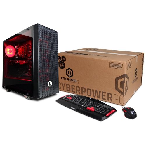  CyberpowerPC CYBERPOWERPC Gamer Ultra GUA3120CPG Desktop Gaming PC (AMD FX-6300 3.5GHz, 8GB DDR3, AMD R7 240 2GB, 1TB HDD, 802.11 AC WiFi Adapter, Gaming KeyboardMouse & Win 10 Home) Black