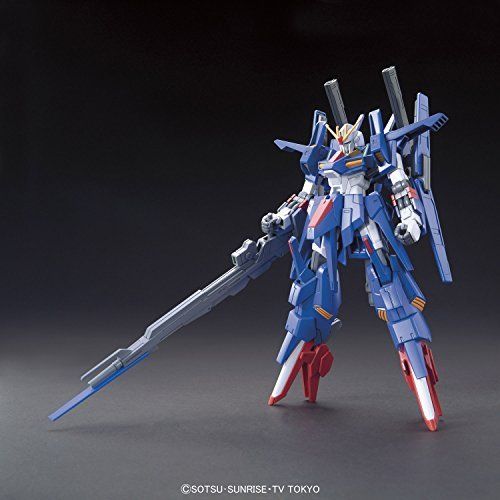  Cybotronix HGBF Gundam Build Fighters Tri ZZII (double Zettsu) 1/144 scale color-coded pre-plastic model