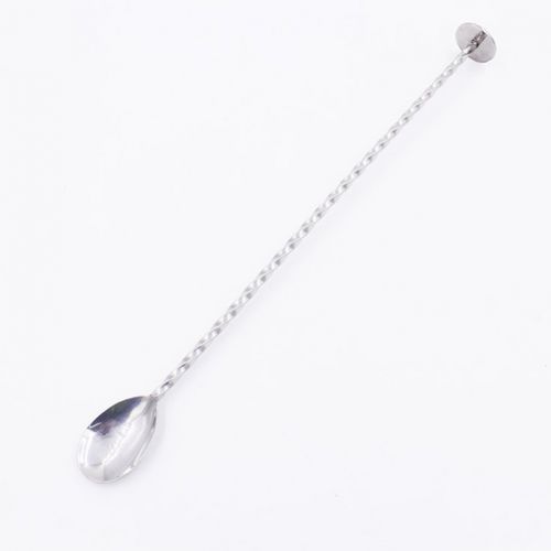  [아마존베스트]Cyclamen9 Cocktail Drink Mixer Stainless Steel Stirring Mixing Spoon Ladle Muddler Bar