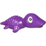 Cycle Dog 3-Play Dino Dog Toy with Ecolast Recycled Material, Mini, Purple