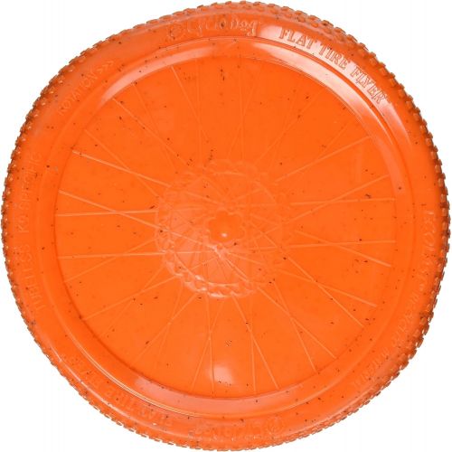  Cycle Dog Flat Tire Flyer-Flying Disc Dog Toy with Ecolast Recycled Material