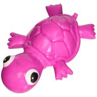 Cycle Dog 3-Play Turtle Dog Toy with Ecolast Recycled Material, Mini, Fuchsia
