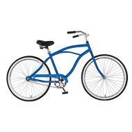 Cycle Force Cruiser Bike, 26 inch Wheels, 18 inch Frame, Mens Bike, Black, Blue, Pink, Red, Silver, White