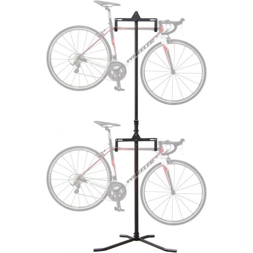  [아마존베스트]CyclingDeal 2-4 Bike Bicycle Vertical Hanger Parking Rack Gravity Floor Storage Stand for Garages or Apartments