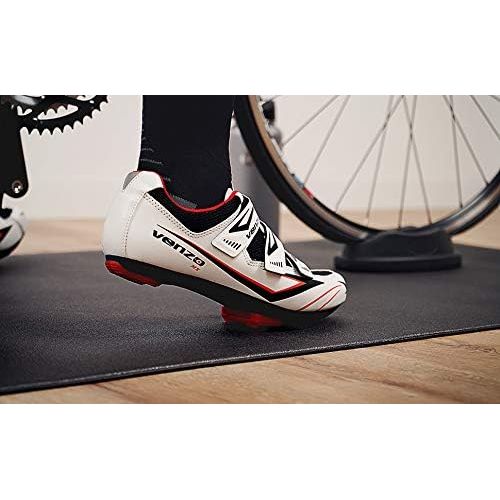  [아마존베스트]CyclingDeal Bike Bicycle Trainer Floor Mat Suits Ergo Mag Fluid for Indoor Cycles.Stepper for Peloton Spin Bikes - Floor Thick Mats for Exercise Equipment - Gym Flooring