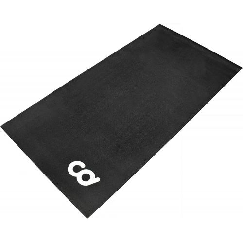  [아마존베스트]CyclingDeal Bike Bicycle Trainer Floor Mat Suits Ergo Mag Fluid for Indoor Cycles.Stepper for Peloton Spin Bikes - Floor Thick Mats for Exercise Equipment - Gym Flooring