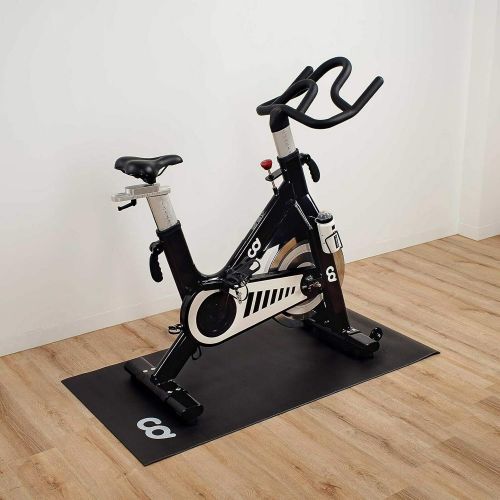  [아마존베스트]CyclingDeal Bike Bicycle Trainer Floor Mat Suits Ergo Mag Fluid for Indoor Cycles.Stepper for Peloton Spin Bikes - Floor Thick Mats for Exercise Equipment - Gym Flooring