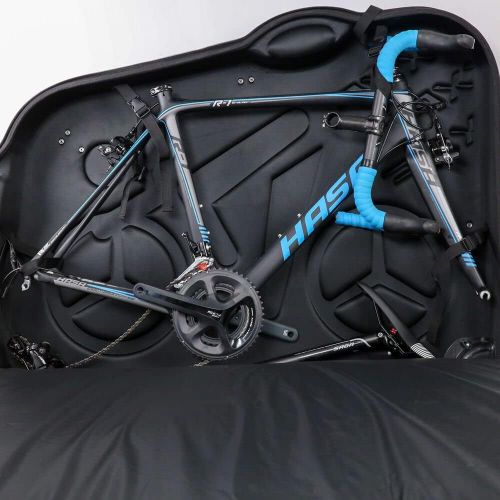  CyclingDeal Bike Bicycle Air Flights Travel Hard Case Box Bag EVA Material Light Weight and Durable - Great 700c Road Bike -Transport Equipment