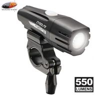 [아마존베스트]Cygolite Metro 550 Lumen Bike Light 4 Night Modes & Daytime Flash Mode Compact & Durable IP67 Waterproof Secured Hard Mount USB Rechargeable Headlight for Road & Commuter Bi