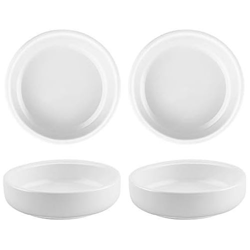  [아마존베스트]Cyimi 3.5 Ceramic Soy Dipping Sauce Dishes Small Porcelain Side Dish Multipurpose Single Color Black Sauce Bowls Dinnerware Sets Sauce Serving Dishes Set of 4