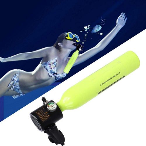  Vbestlife. Scuba Diving Equipment Oxygen Cylinder Scuba Diving Glasses High Pressure Pump Snorkeling Equipment Set Diving Breathe Underwater for Diving Swimming