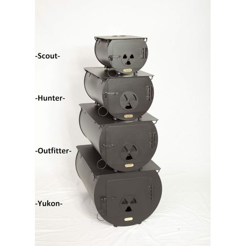  Cylinder Stoves - Outfitter Wood Stove Package - Wall Tent Stove