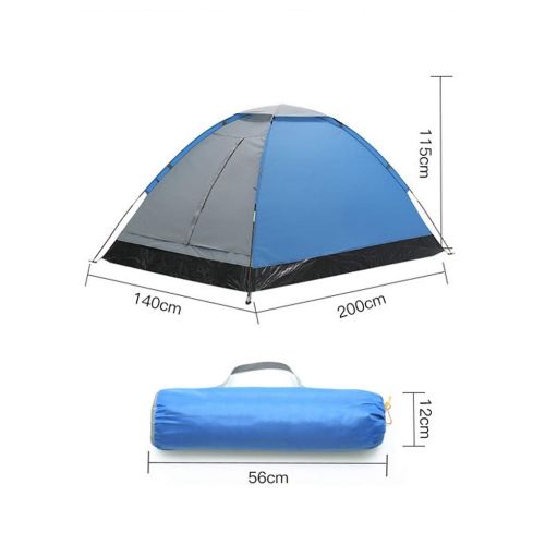  Cym Tent Camping Thicken Waterproof UV Protection Lightweight Couple Tent,Blue
