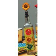 Cypress Home Cypress Warmth of Home Tree Sunflower Glass Oil Bottle