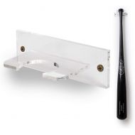 Cypress Sunrise Baseball Bat Holder for Vertical Display - Sturdy Acrylic Bat Hanger - Wall Mount to Fit The Handle of Any Baseball or Softball Bat (Hardware Included) Easy to Inst