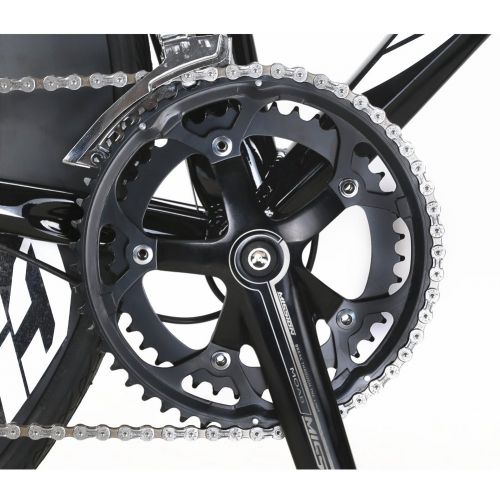  Cyrusher XC700 Road Bicycle Shinano 2300 Aluminium Frame 54 cm 700C 70MM Mens Road Bike 14 Speeds Mechanical Disc Brakes