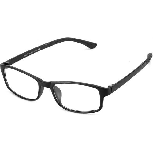  [아마존베스트]Cyxus Clear Lens Plain Glasses, Fashion Eyewear for Men Women, [Lightweight TR90] Unisex Spectacles Eyeglasses Frame（8327X02）