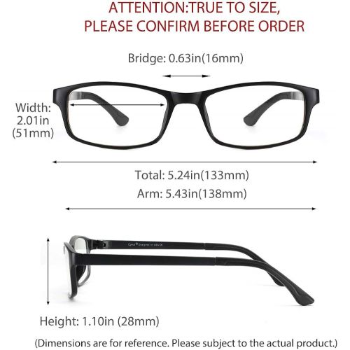  [아마존베스트]Cyxus Clear Lens Plain Glasses, Fashion Eyewear for Men Women, [Lightweight TR90] Unisex Spectacles Eyeglasses Frame（8327X02）