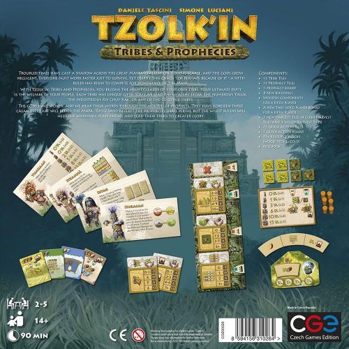  Czech Games Tzolkin Tribes and Prophecies