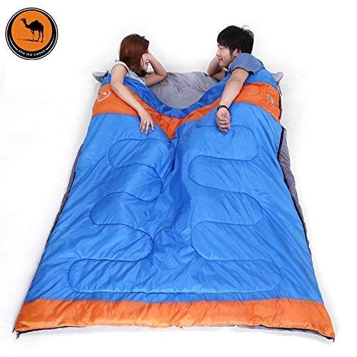  D&L Double Person Sleeping Bag Outdoor Camping Adult Sleeping Bag