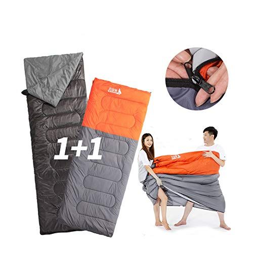  D&L Double Person Sleeping Bag Outdoor Couple Lovers Camping Adult Sleeping Bag