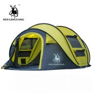 D&NCampingProducts HUI LINGYANG throw tent outdoor automatic tents throwing pop up waterproof camping hiking tent waterproof large family tents