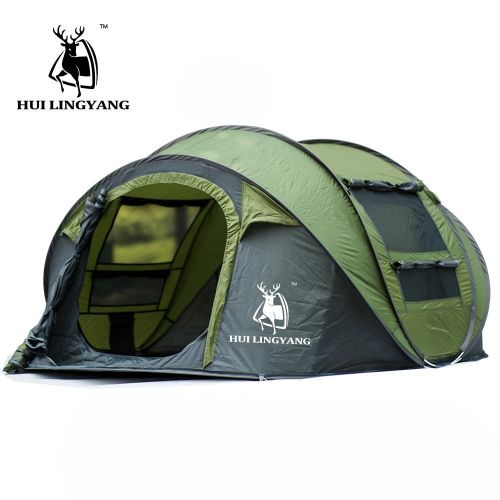  D&NCampingProducts HUI LINGYANG throw tent outdoor automatic tents throwing pop up waterproof camping hiking tent waterproof large family tents