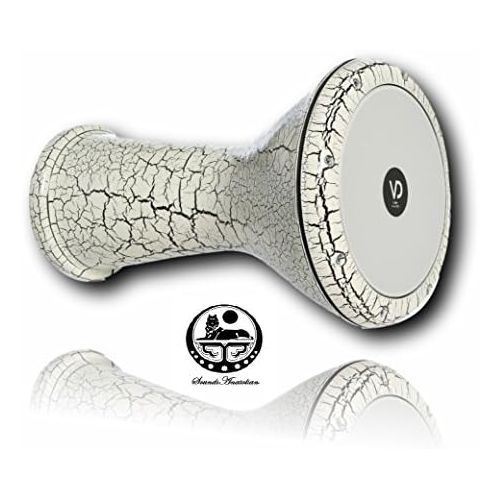  [아마존베스트]D&V Egyptian Doumbek Darbuka Tombak TomTom with Free Soft Case & Key