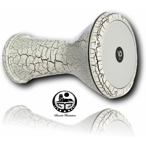  [아마존베스트]D&V Egyptian Doumbek Darbuka Tombak TomTom with Free Soft Case & Key