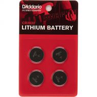 D'Addario CR2032 Lithium Battery (4-Pack)