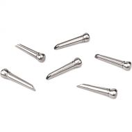 D'Addario Titanium Bridge Pins (Set of 6)