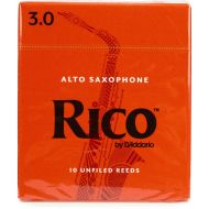 D'Addario RJA1030 - Rico Alto Saxophone Reeds - 3.0 (10-pack)