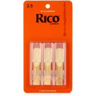 D'Addario RCA0325 Rico Bb Clarinet Reed - 2.5 (3-pack)